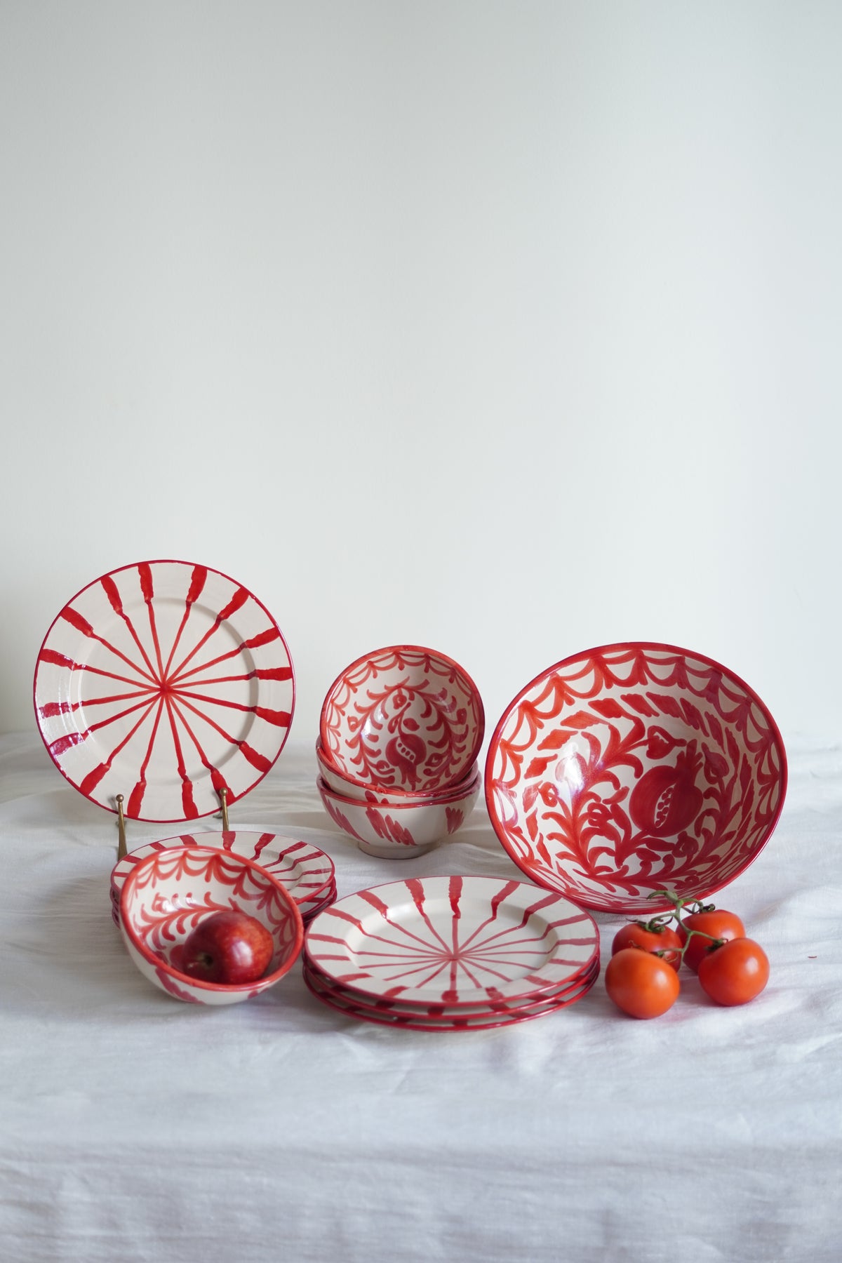 Set familiar Andalucía Rojo