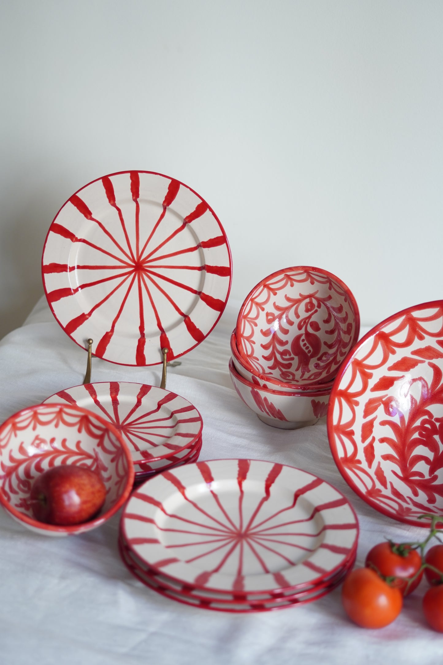 Set familiar Andalucía Rojo