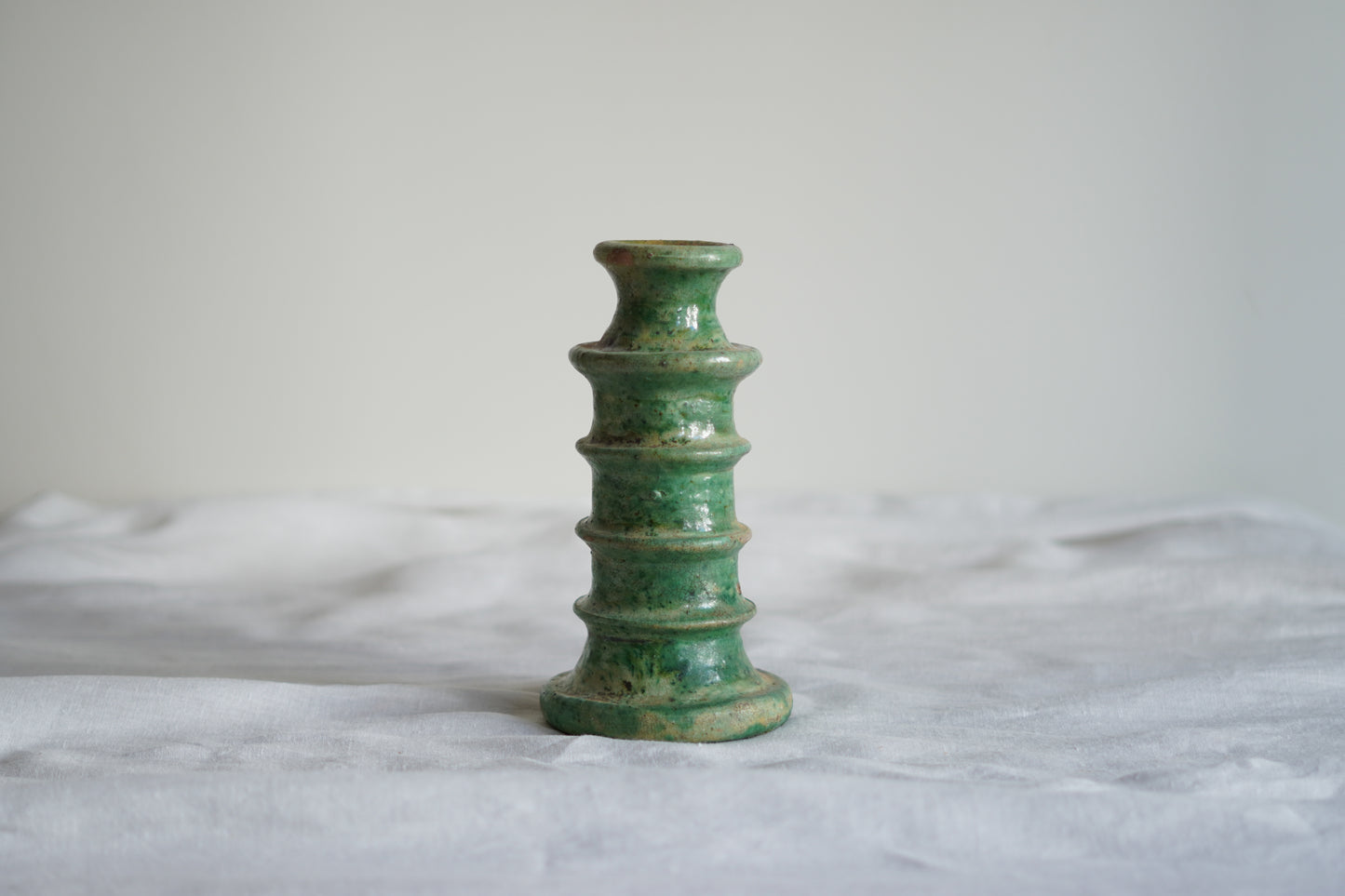Candelabro Caracol Verde