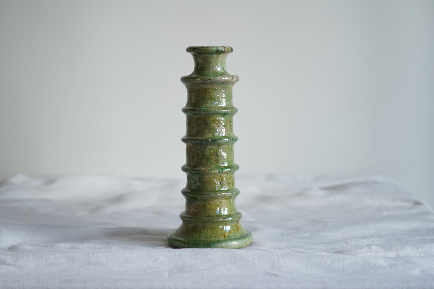 Candelabro Caracol Verde