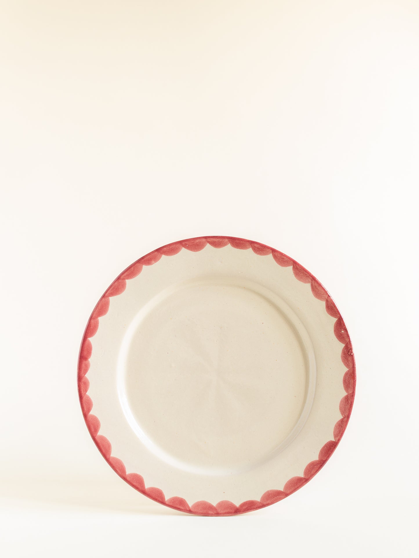 Plato 20 cm Media Luna Rosa