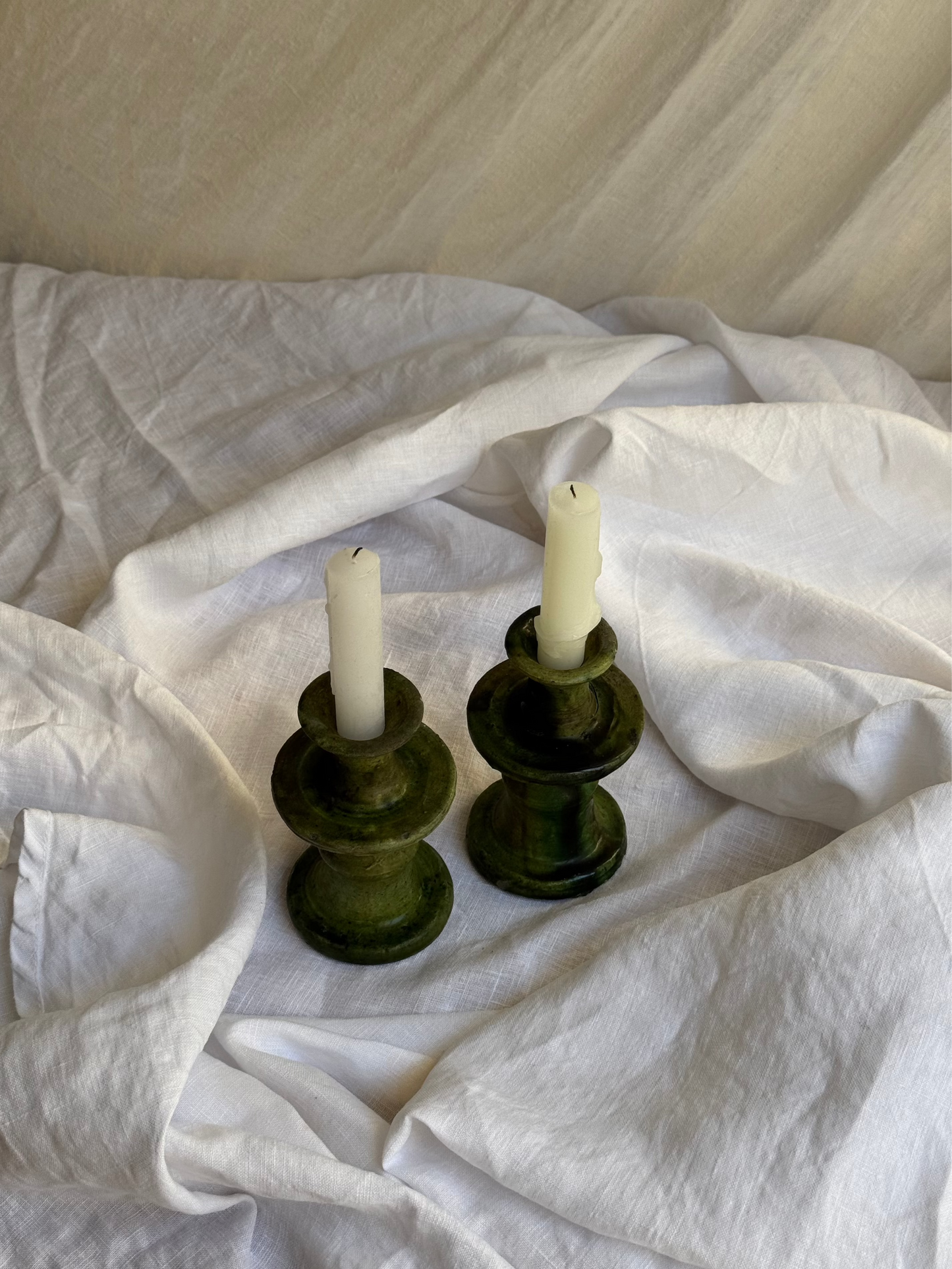 Candelabro Nº5 Noor verde