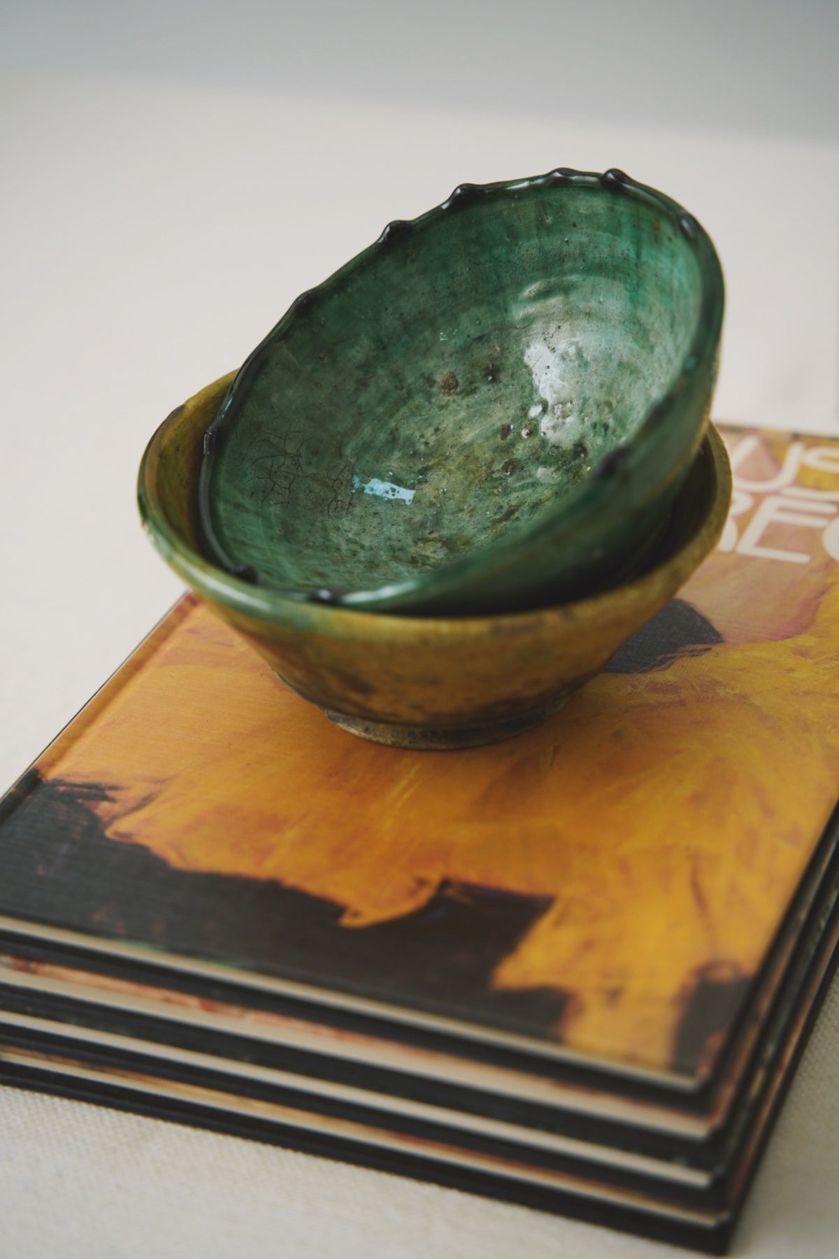 Noor ocher bowl
