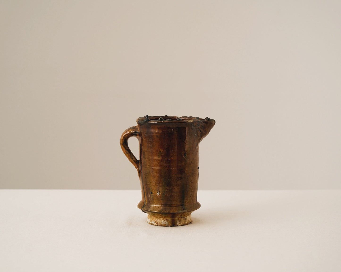 Jarra con asa Noor ocre