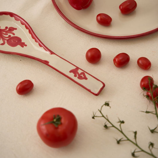 Posacucharas Rojo