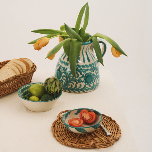 Jarra lechera XXL Celeste