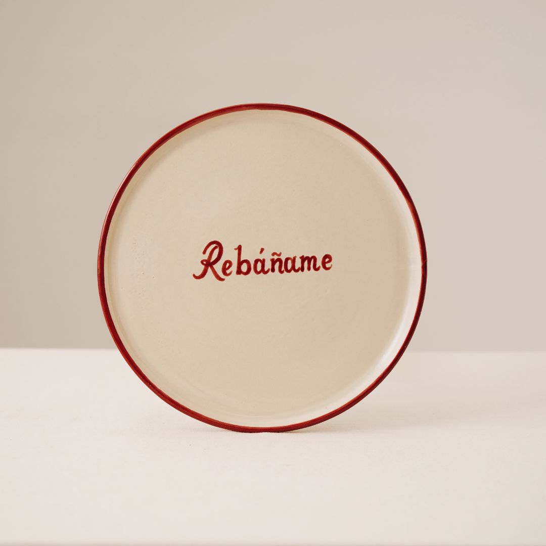 Plato Pizza "Rebáñame"