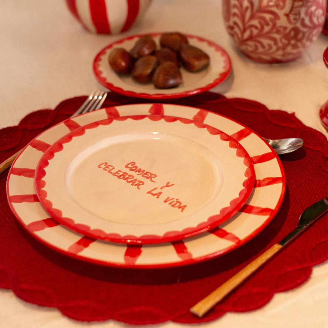 Plato Personalizable Postre 20 cm - Diseña el tuyo