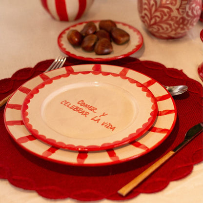 Plato Personalizable Postre 20 cm - Diseña el tuyo