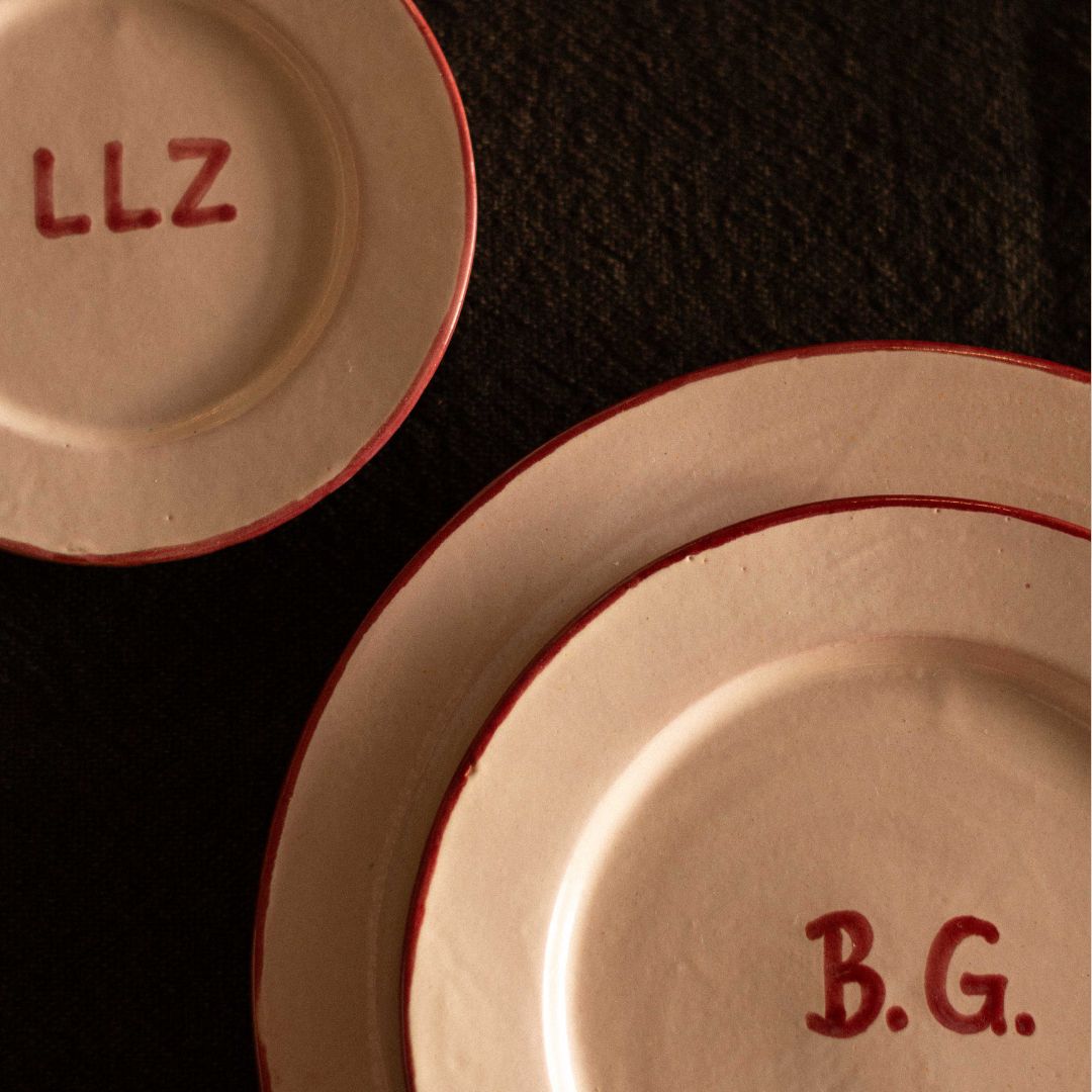 Plato Personalizable Postre 20 cm - Diseña el tuyo