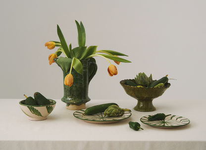 Jarra con asa Noor verde