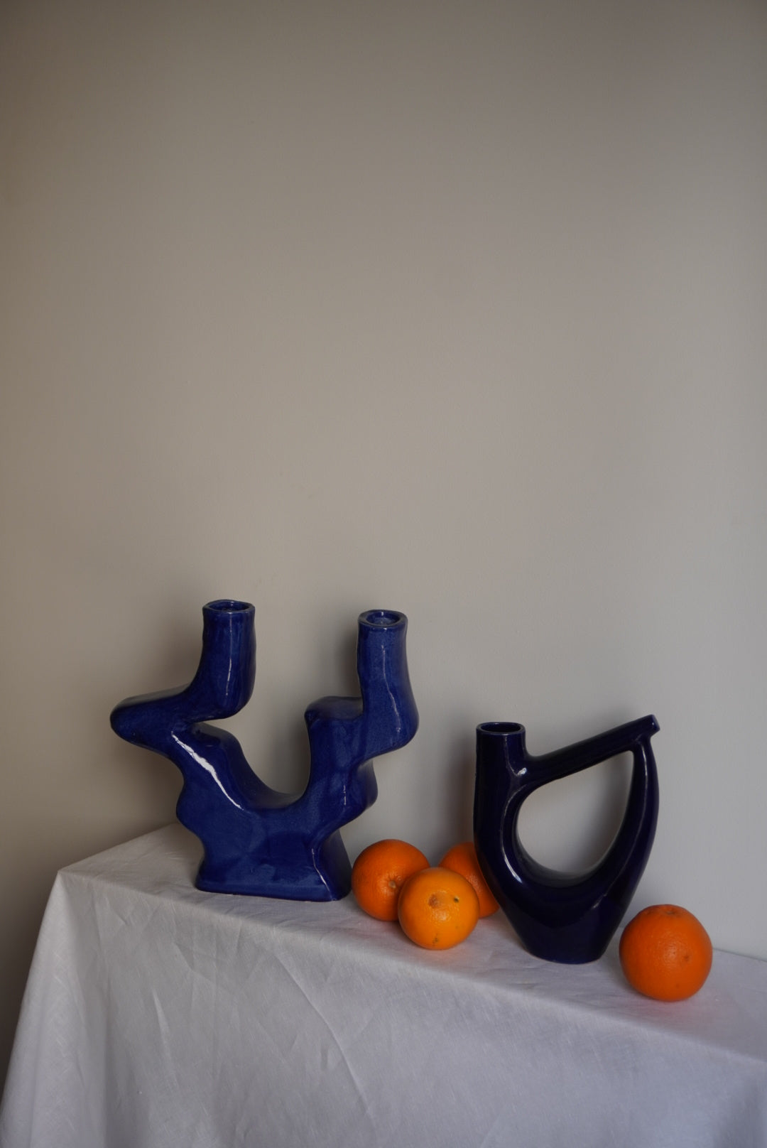 Jarrón Azul Coral 30cm