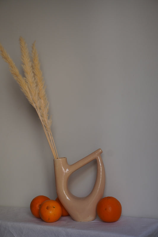 Jarrón Beige Jodie 21cm