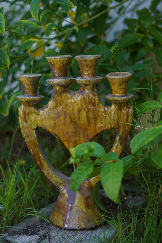 "Candelabro Nº4 marroquí hecho a mano made by Varro Artisans"