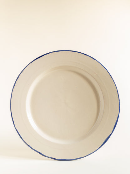 Plato 26cm linea fina Azul