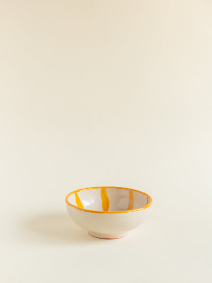Bowl aperitivo rayas Amarillo