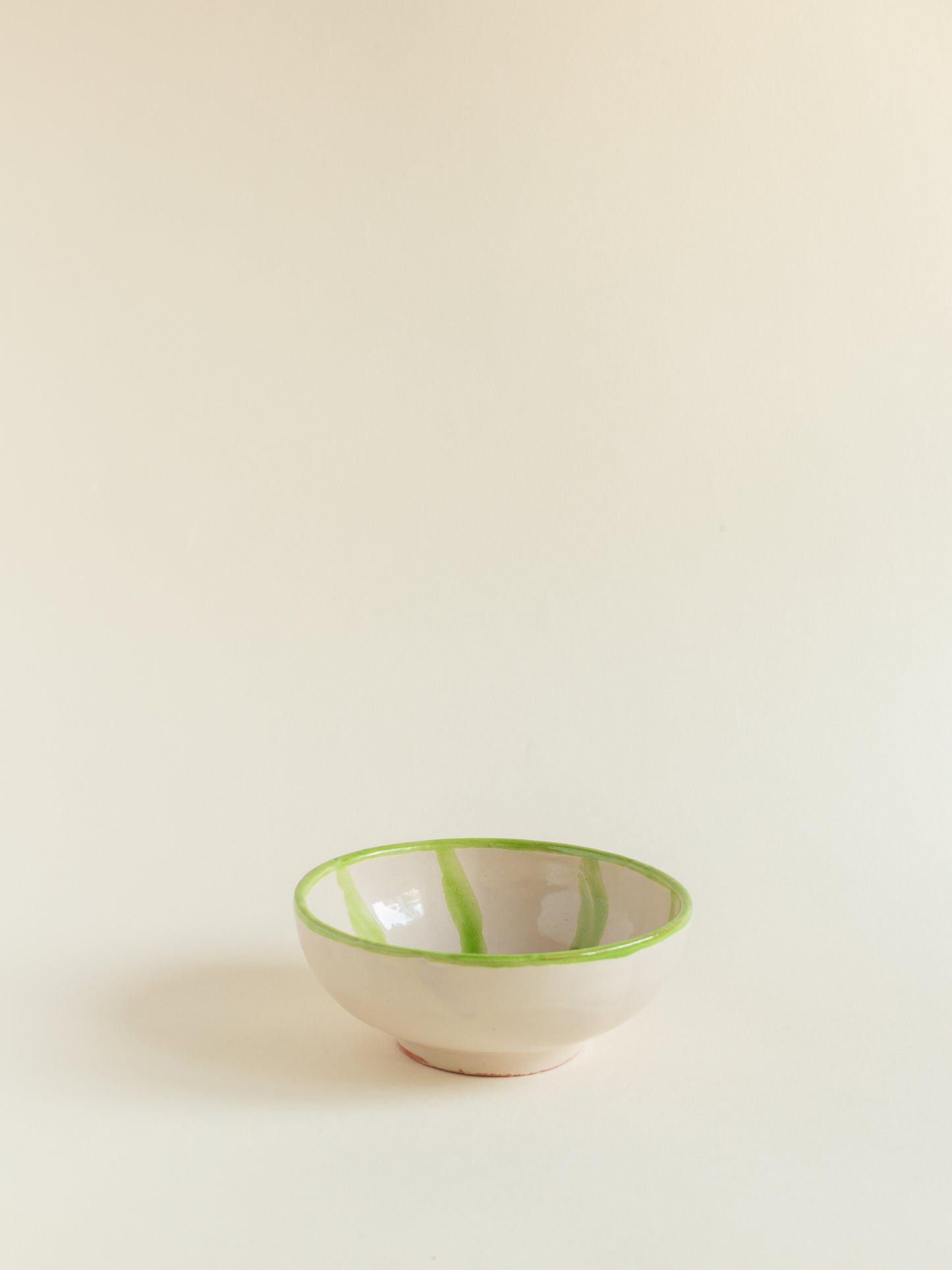 Bowl aperitivo rayas Verde lima