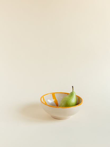 Bowl aperitivo rayas Amarillo
