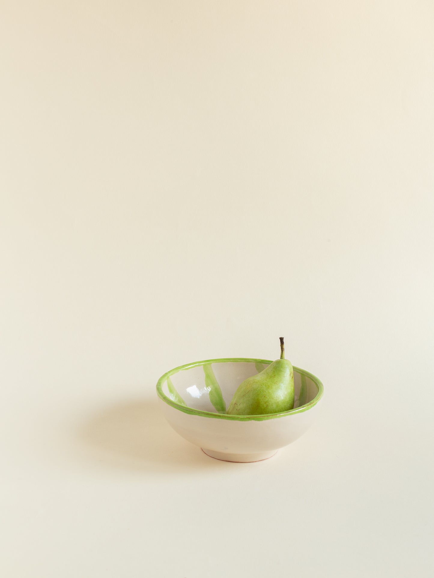 Bowl aperitivo rayas Verde lima