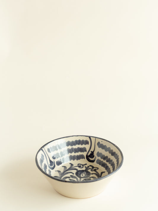 Petroleum Blue salad bowl