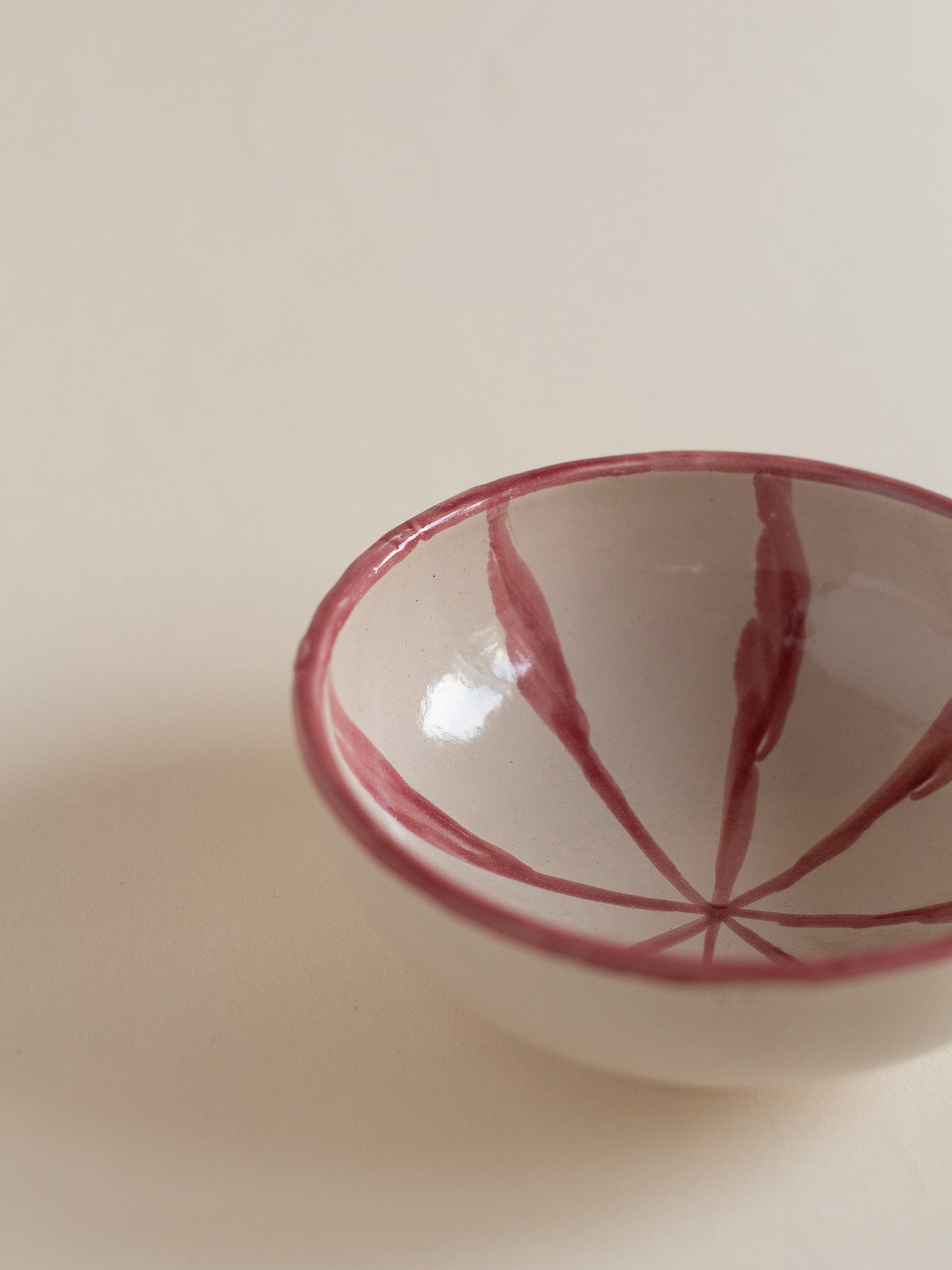Bowl aperitivo rayas Rosa