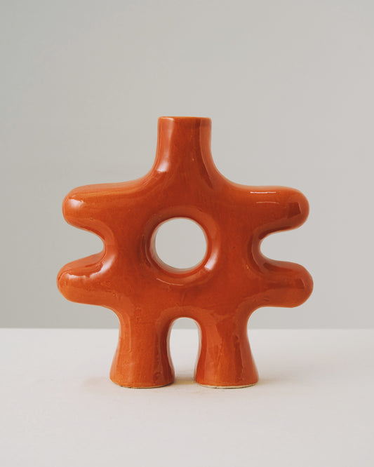 Jarrón decorativo Hashtag Feztin Naranja