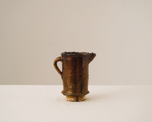 Jarra con asa Noor ocre