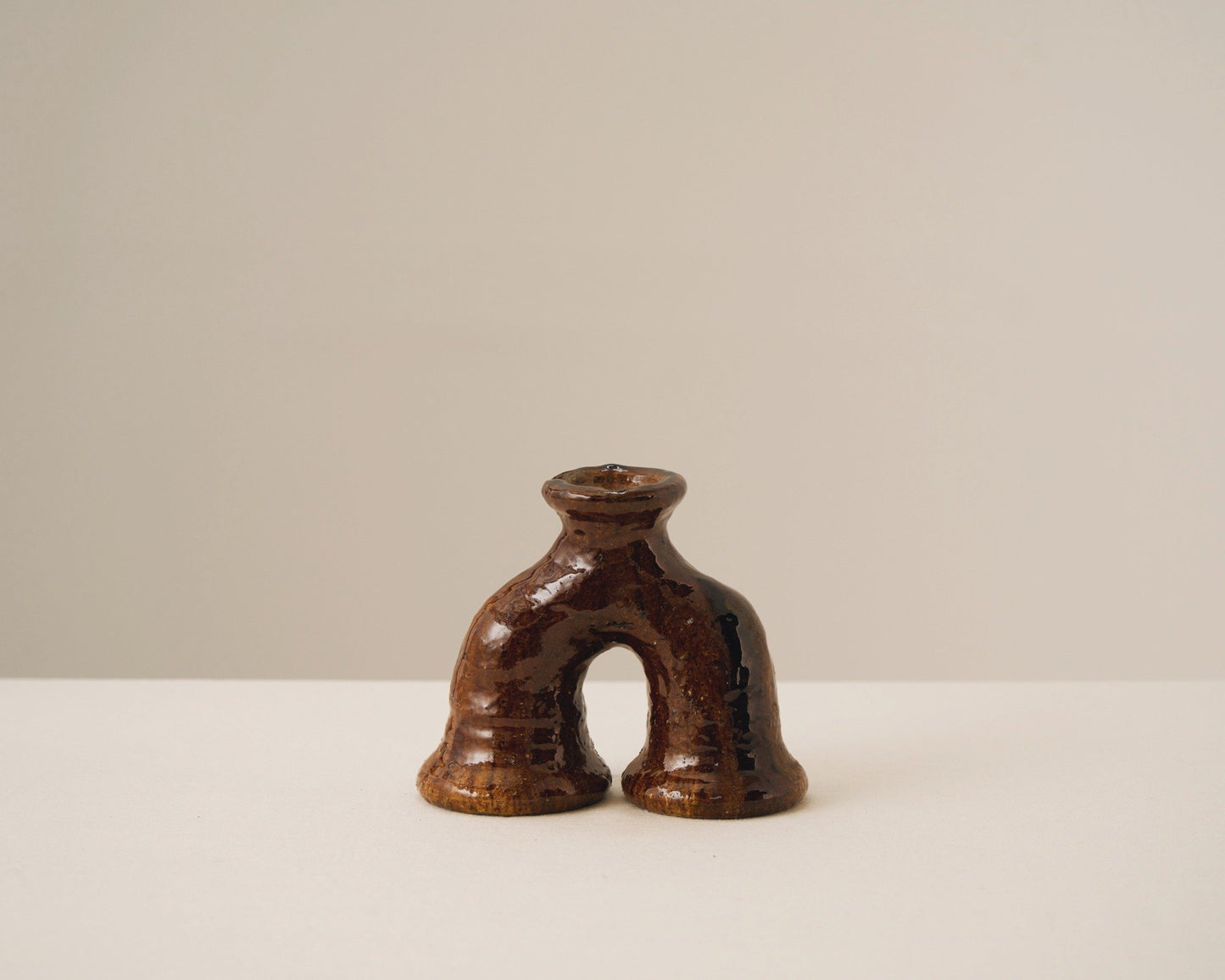 Candelabro Nº1 Noor Ocre