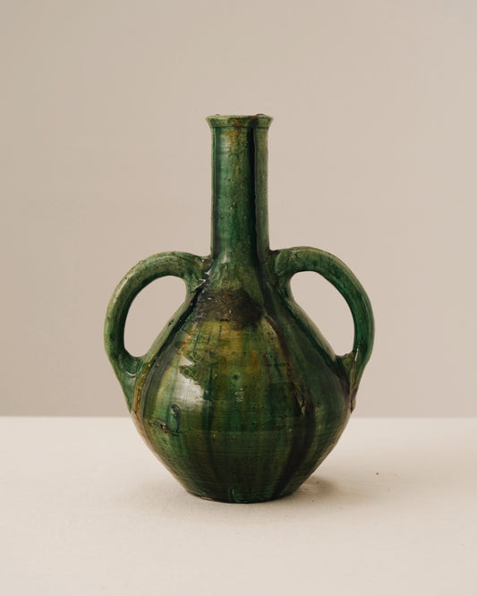 Jarrón decorativo Noor verde