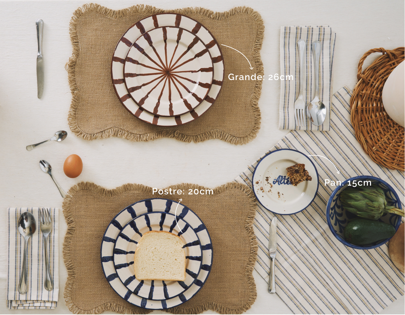 Plato Personalizable Postre 20 cm - Diseña el tuyo